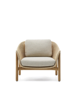 Кресло Galea из тикового дерева и синтетического ротанга