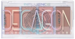 INFLUENCE Silver Decagon Палетка для контуринга 02 (скульптор 1, румяна1, хайлайтер 2)