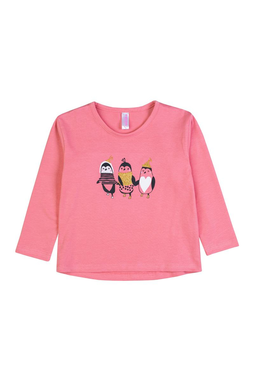 Лонгслив д/девочки M1139KL-3/6 р.98 розовый (Такро)