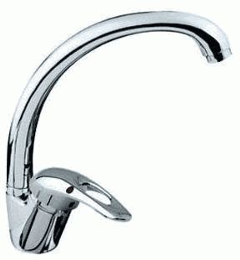 смеситель кухня LEDEME картридж д.40мм цинк L4102-B