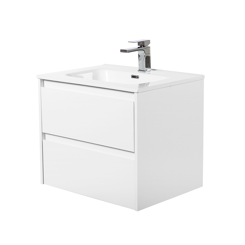 Тумба подвесная с раковиной BelBagno KRAFT-700-2C-SO-BO