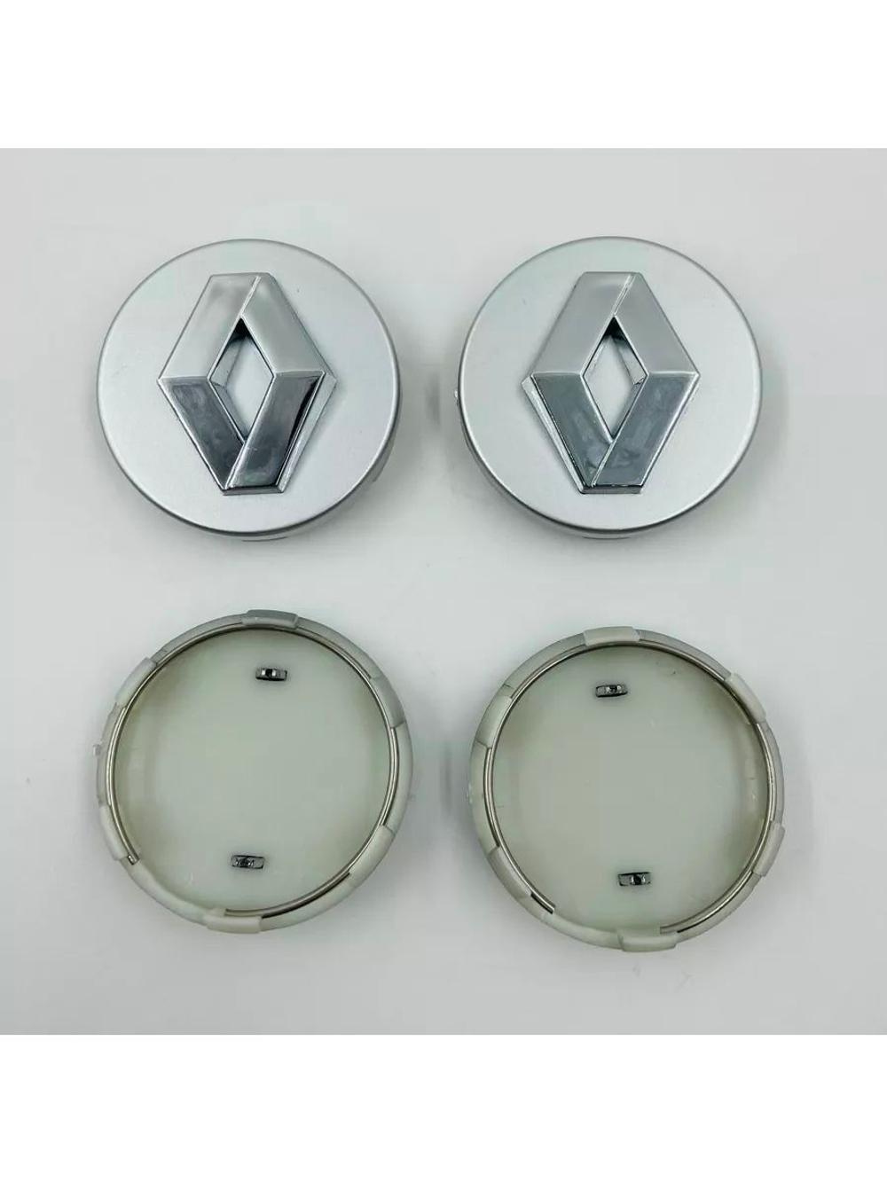 Колпачки на литые диски с эмблемой Renault 59 мм 4 шт