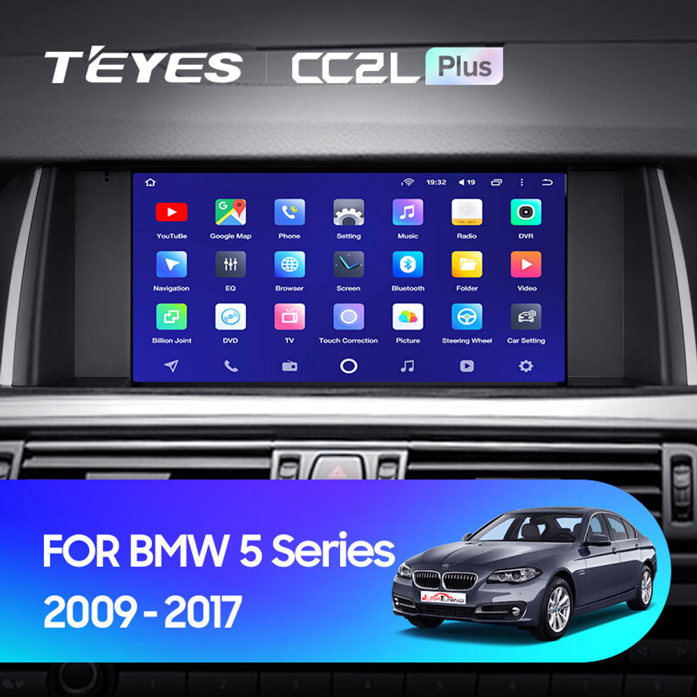 Teyes CC2L Plus 9"для BMW 5-Series F10 F11 2009-2017