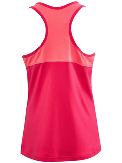 Футболка для девочки теннисная Babolat Play Tank Top Girl - красный