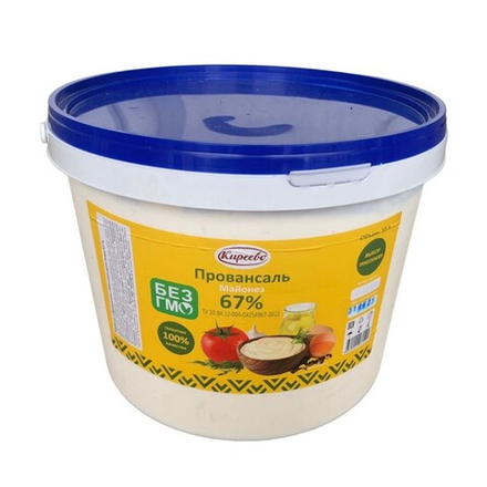 Майонез "Провансаль" 67% 10л (9,6 кг) Киреево Халяль