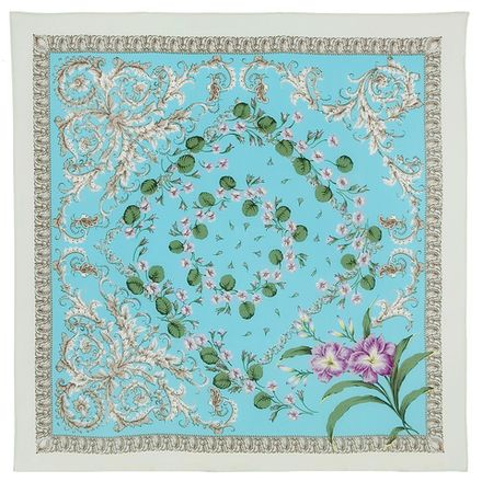 Платок Пармские фиалки 1382-2