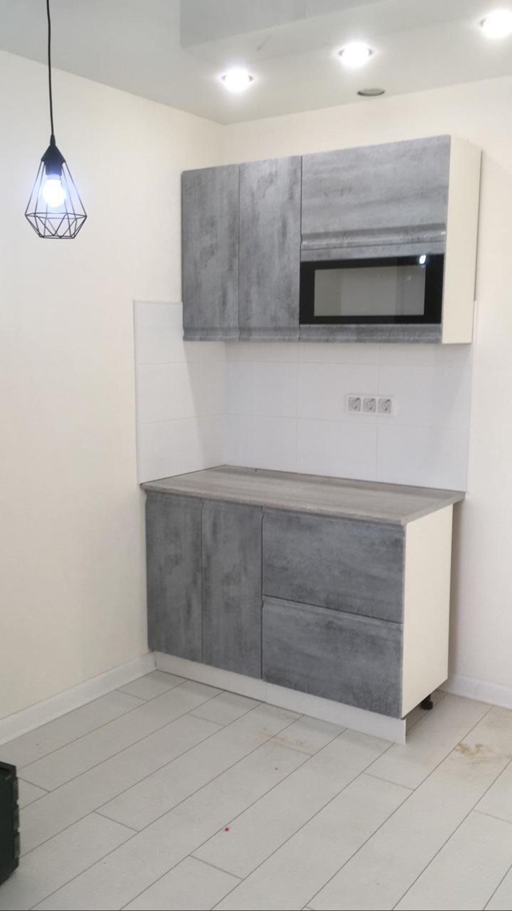 Модульная кухня "Бронкс" 1,8м Доломит