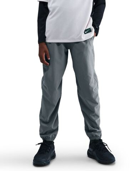 Детские теннисные брюки Nike Boys Dri-FIT Multi Big - smoke grey/reflective silver