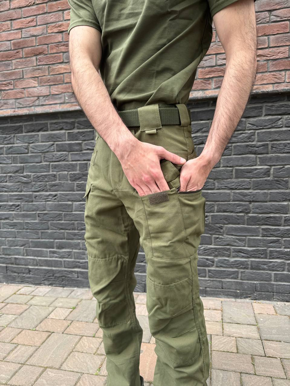 Брюки Страйкер / олива торнадо