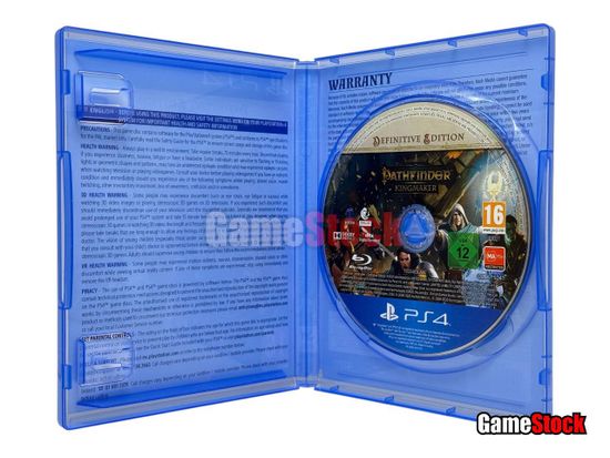 PS4 Pathfinder: Kingmaker Definitive Edition (Б/У, Русские субтитры, CUSA-15041)