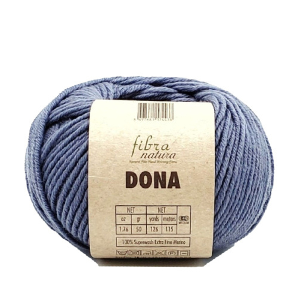 Пряжа Dona 50г, 115м, 100% меринос экстрафайн (цена за 1 шт)