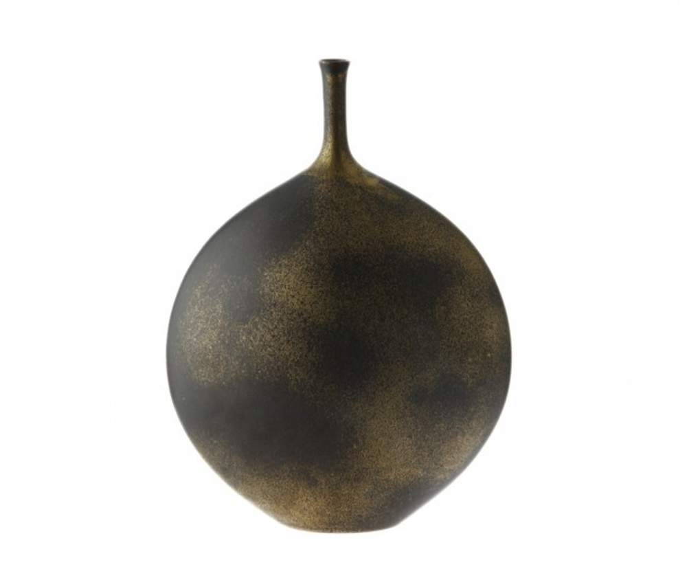 Элитная ваза декоративная Bronze овальная средняя от S. Bernardo