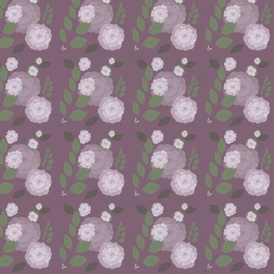 Розовый узор