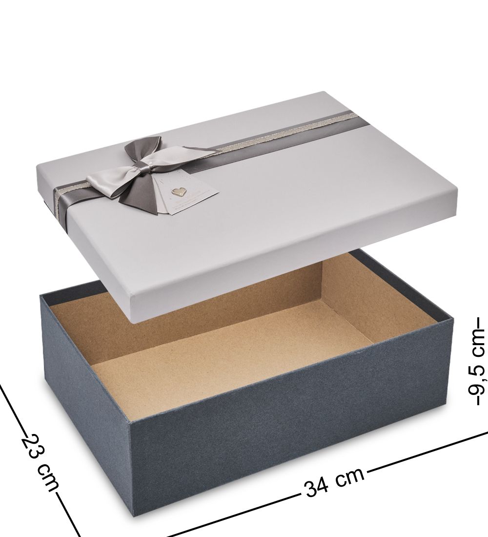 WF-180-A Набор коробок из 3 шт, серый/графитовый