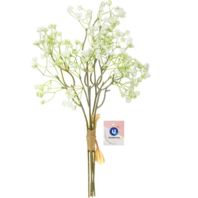 Искусственные цветы «Цветочная фантазия» 38см цвет белый