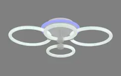 8020/2+2 WT+RGB (1/5) Люстра