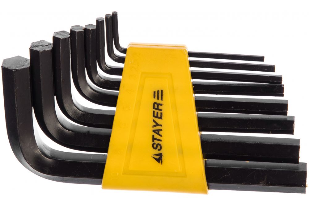 Набор STAYER Ключи имбусовые 8 шт 27405-Н8