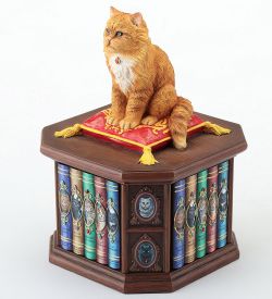 Veronese WS-1348 Статуэтка-шкатулка «Кот - Без ума от кошек» (Лиза Паркер)