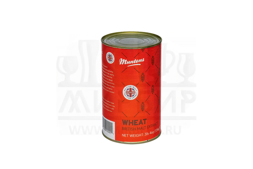 Жидкий неохмеленный солодовый экстракт Muntons "Wheat", 1,5 кг