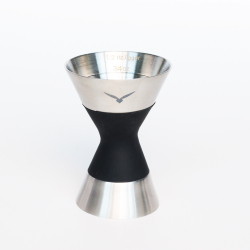 Джиггер AnyBar Mr Slim Silicone 30/45, матовое серебро