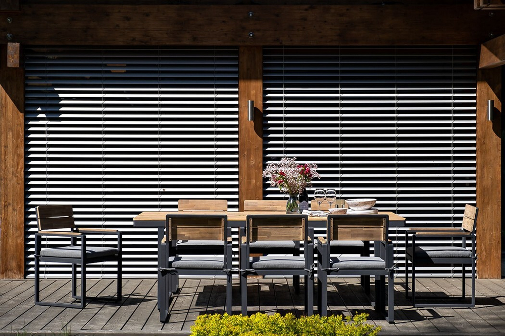 Обеденная группа из алюминия TOPA XL