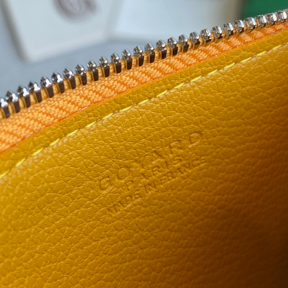 Goyard Bourbon Zipped Card Holder (11 colors)