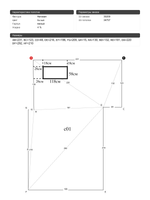 Матовый натяжной потолок холодной натяжки 7.1 м2