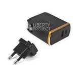 СЗУ 36W с кабелем Type-C/Type-C 1USB-A QG/1USB-C PD A2502C LDNIO