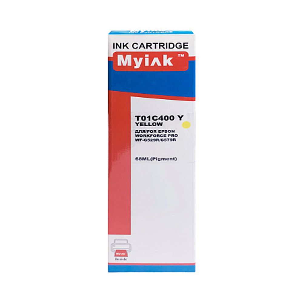 Контейнер с чернилами для EPSON (C13T01C400) WorkForce Pro WF-C529RDW/WF-C579RDWF (Yellow, Pigment) XL  MyInk