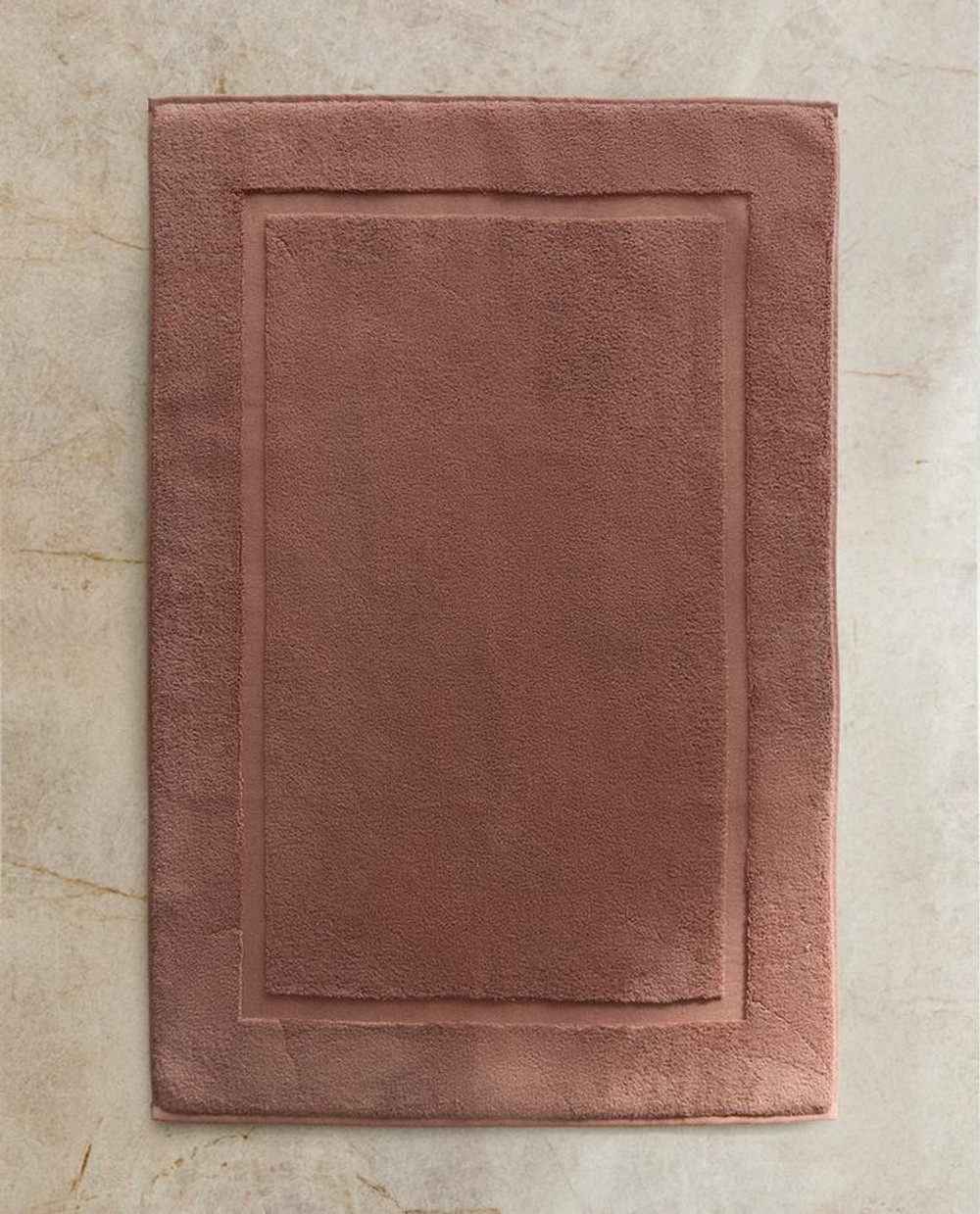 ZARA HOME КОВРИК ДЛЯ ВАННОЙ ИЗ МЯГКОЙ ТКАНИ, РОЗОВЫЙ