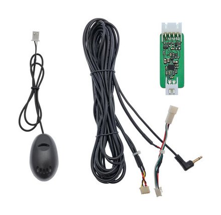 Микрофон с усилением для автомагнитол - WideMedia UAM-01-340, 3м провод