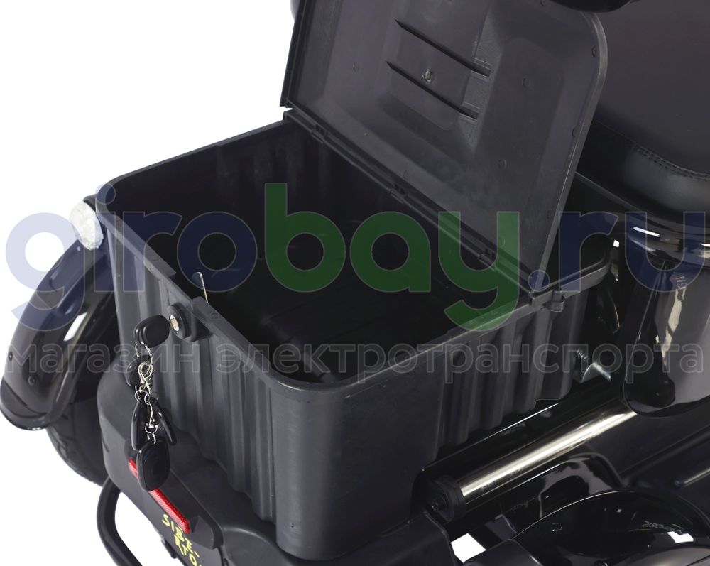 Электротрицикл SIBERTON S1 2000W (60V/21Ah) двухместный фото №11