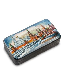 Народные промыслы ШК-55/ 55 Шкатулка «Москва» авт. Маркова