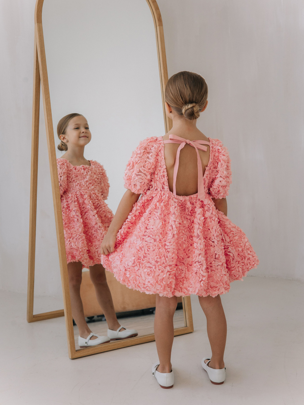 Платье "Camellia" Пудровый