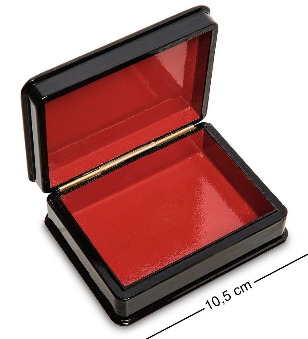 ШК-19/17 Шкатулка в технике декупаж «Рябина красная» (10х8х3,5)