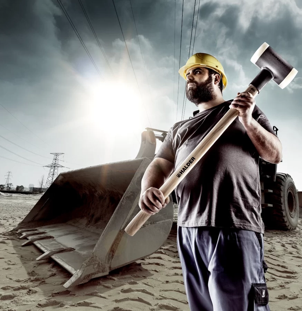 кувалда HALDER Supercraft безынерционная 100 мм 9,3 кг 3366.110