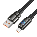 Кабель USB на Type-C 5A Hoco U143 (black) (Краснодар склад)