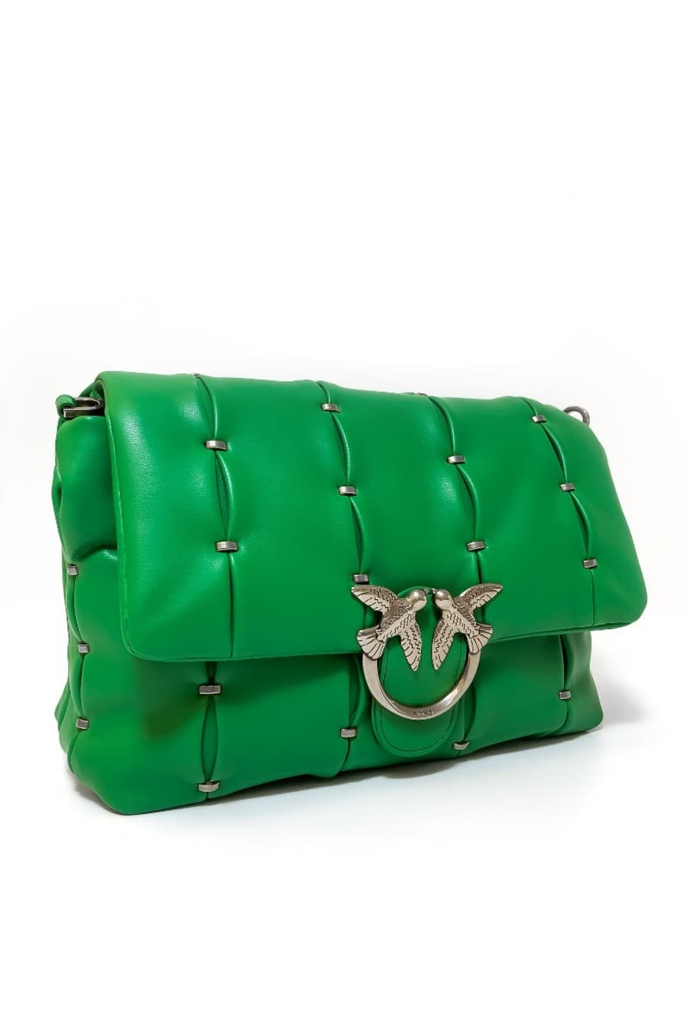 CLASSIC LOVE BAG PUFF PINCHED – green