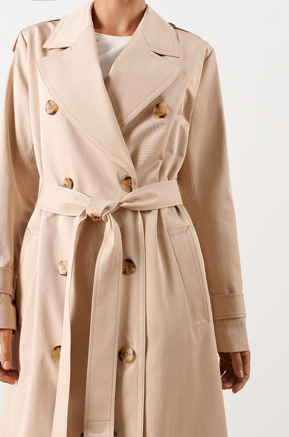 0106 Плащ женский (бежевый)