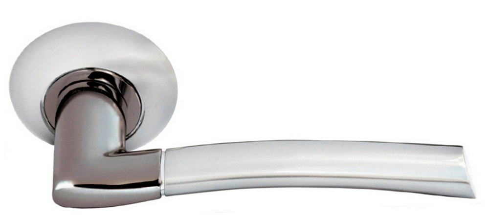 Ручка MORELLI MH-06 SN/BN бел. никель/черный никель Пиза