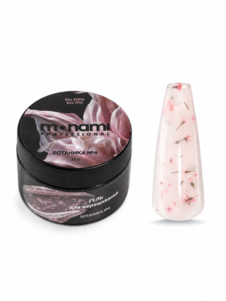 Monami Gel - Гель для наращивания ногтей Ботаника №4, 15гр