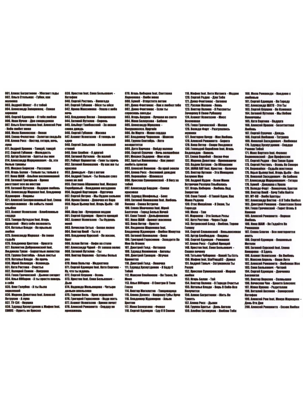 Дискотека Бездна №11 Шансон (Диск CD-MP3)