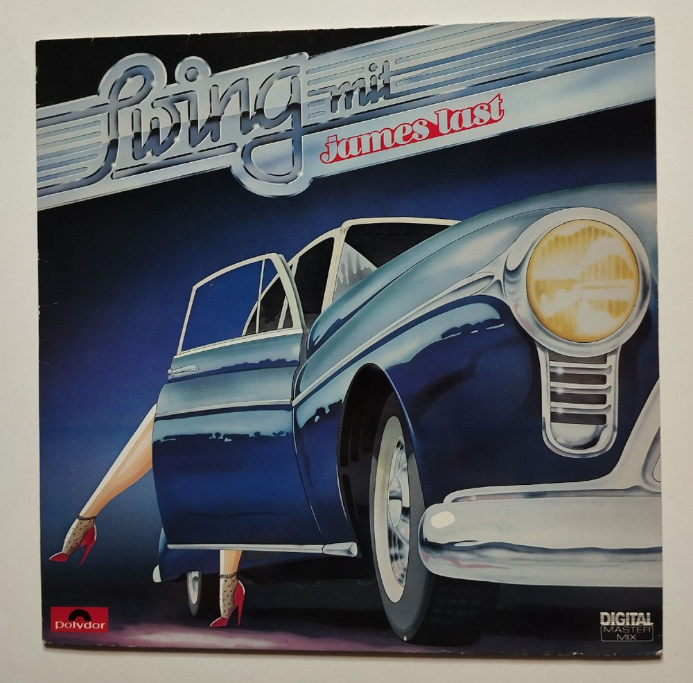 Винтажная виниловая пластинка LP Swing With James Last (Germany 1986)
