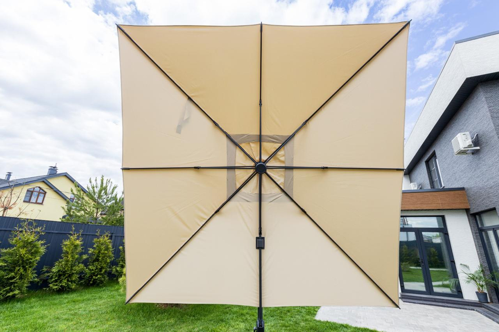 Зонт ROYAL FAMILY SKY квадратный в комплекте с базой