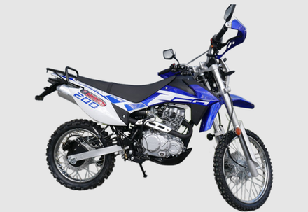 Мотоцикл Racer RC200GY-C2 Enduro (синий) (Россия)