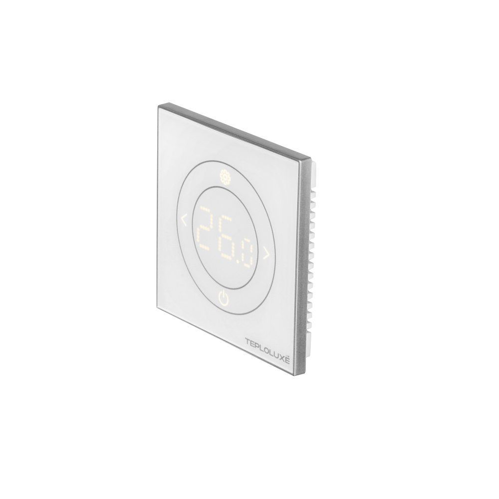 Терморегулятор электронный Теплолюкс Solus Zen Wi-Fi белый/серебро