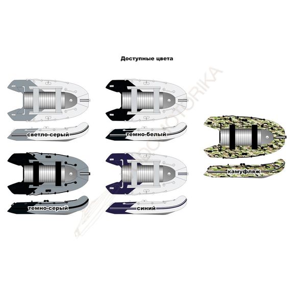 Лодка надувная ПВХ LIMAN SCD 330 AL R