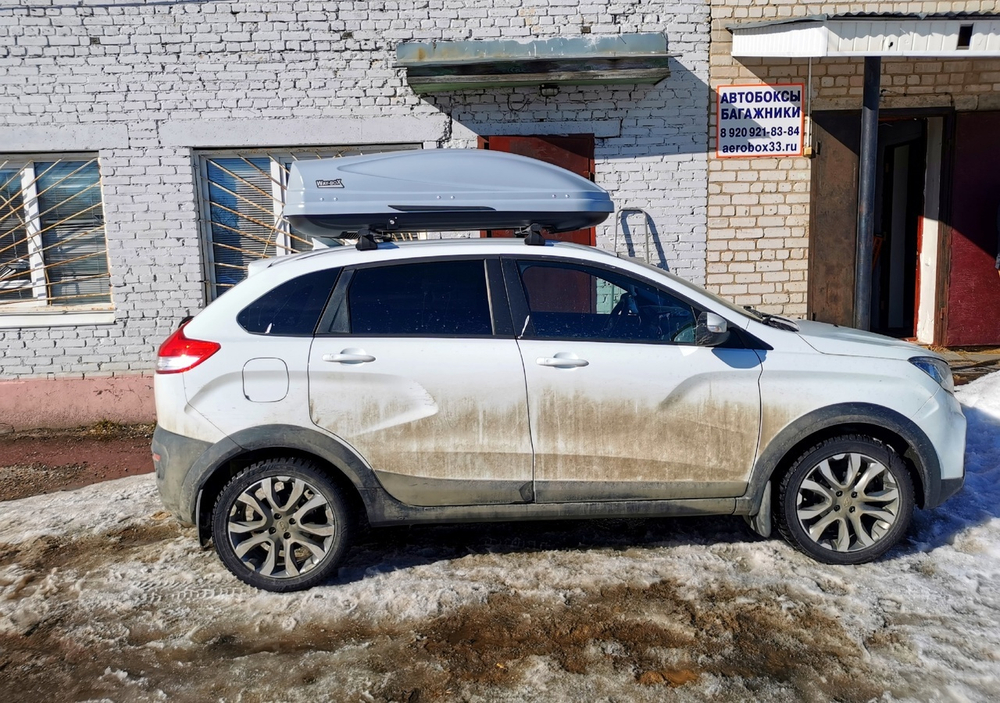 Автобокс Way-box Lainer 460 литров на Lada X ray