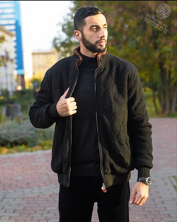 Кардиган с мехом Kiton