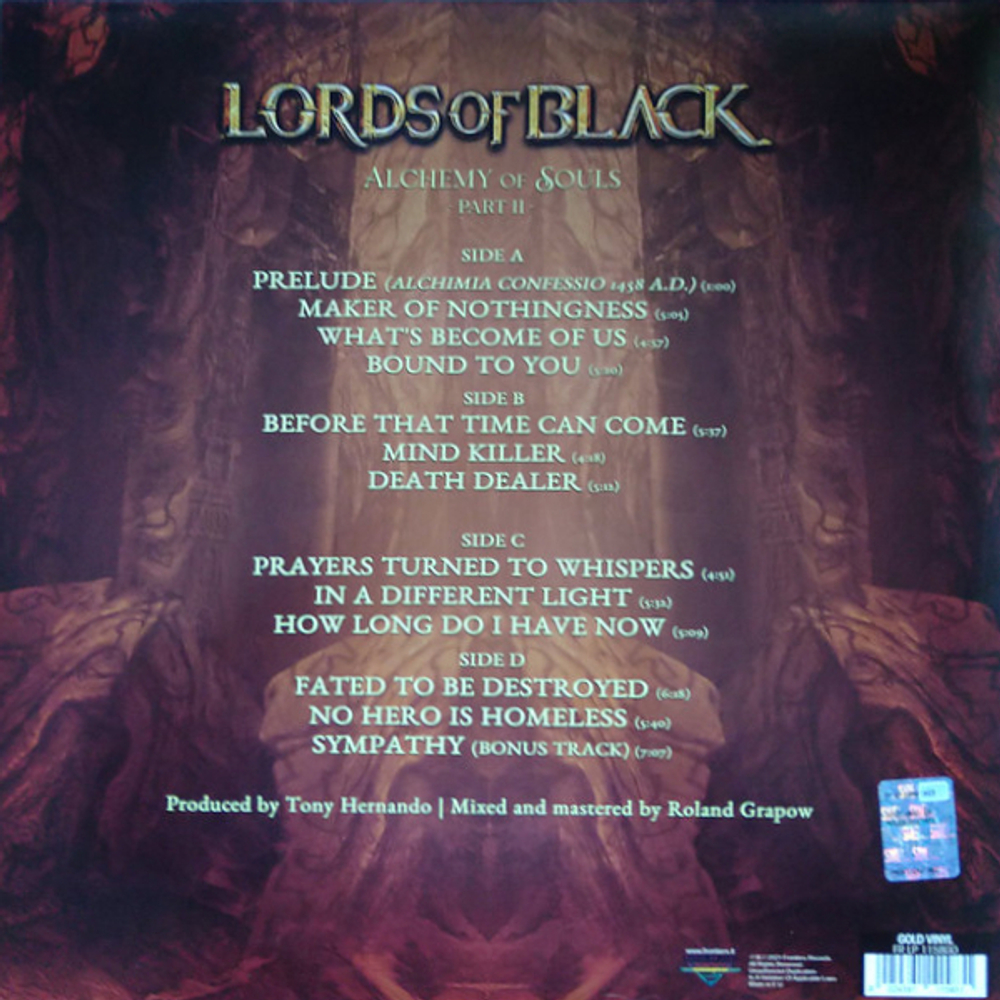 Lords Of Black / Alchemy Of Souls, Part II (Coloured Vinyl)(2LP)